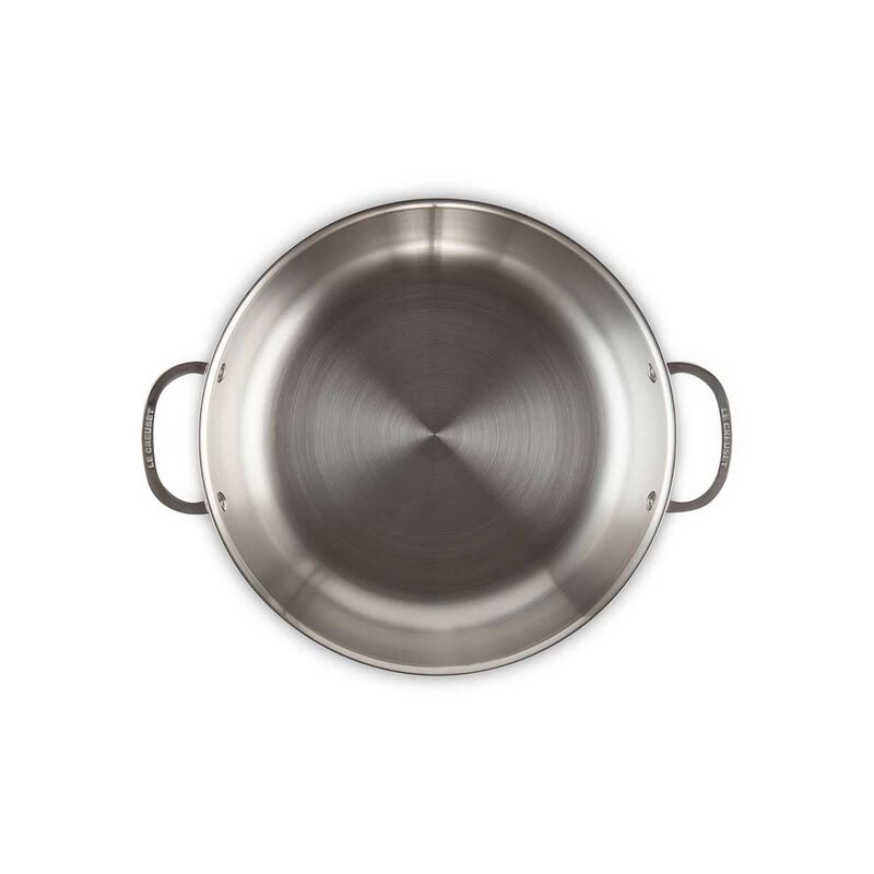 Le Creuset 3-PLY Stainless Steel Shallow Casserole with Lid 30cm image number 1